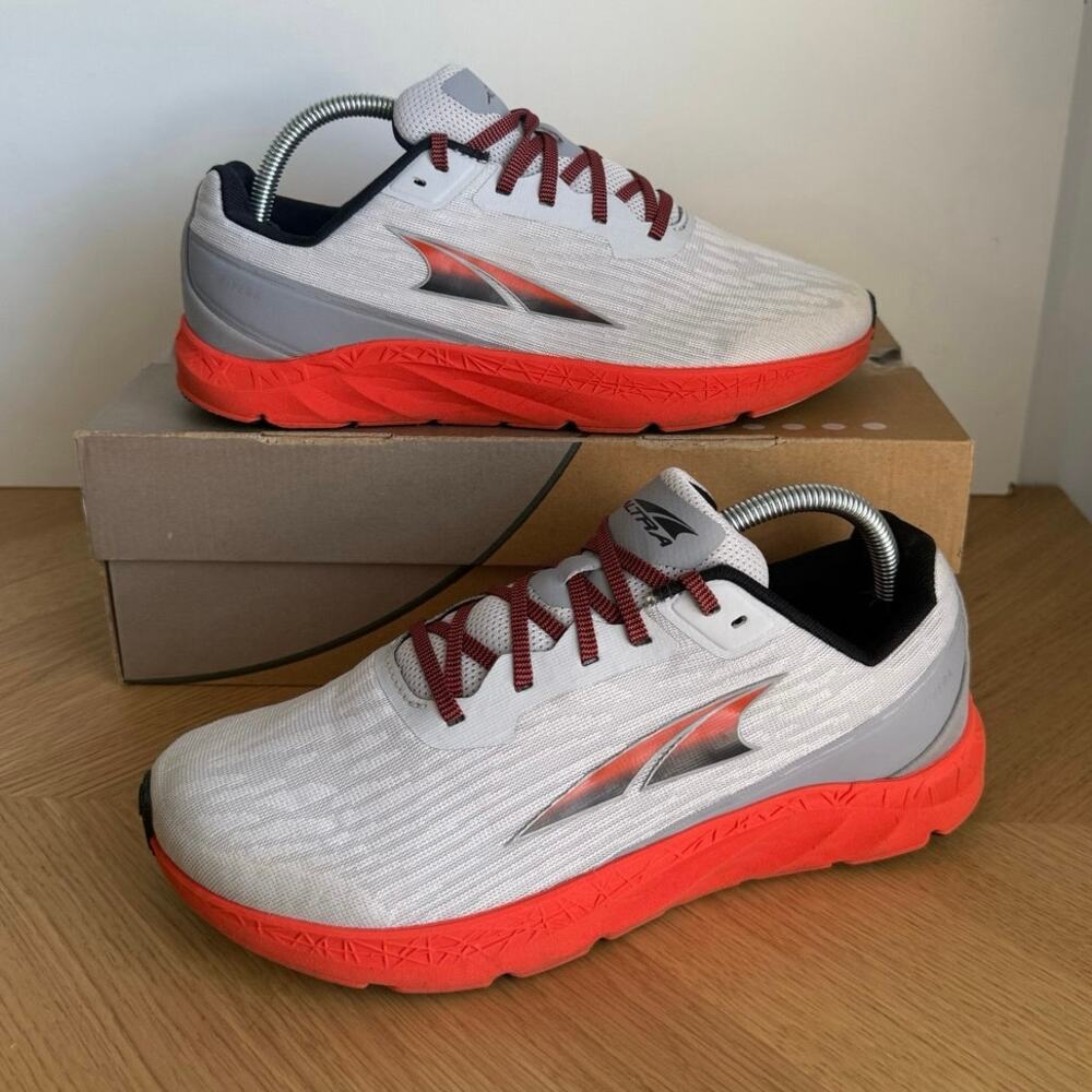 Altra Rivera Grey/Orange Men Running Sneakers- SZ 9 - Picture 3 of 12